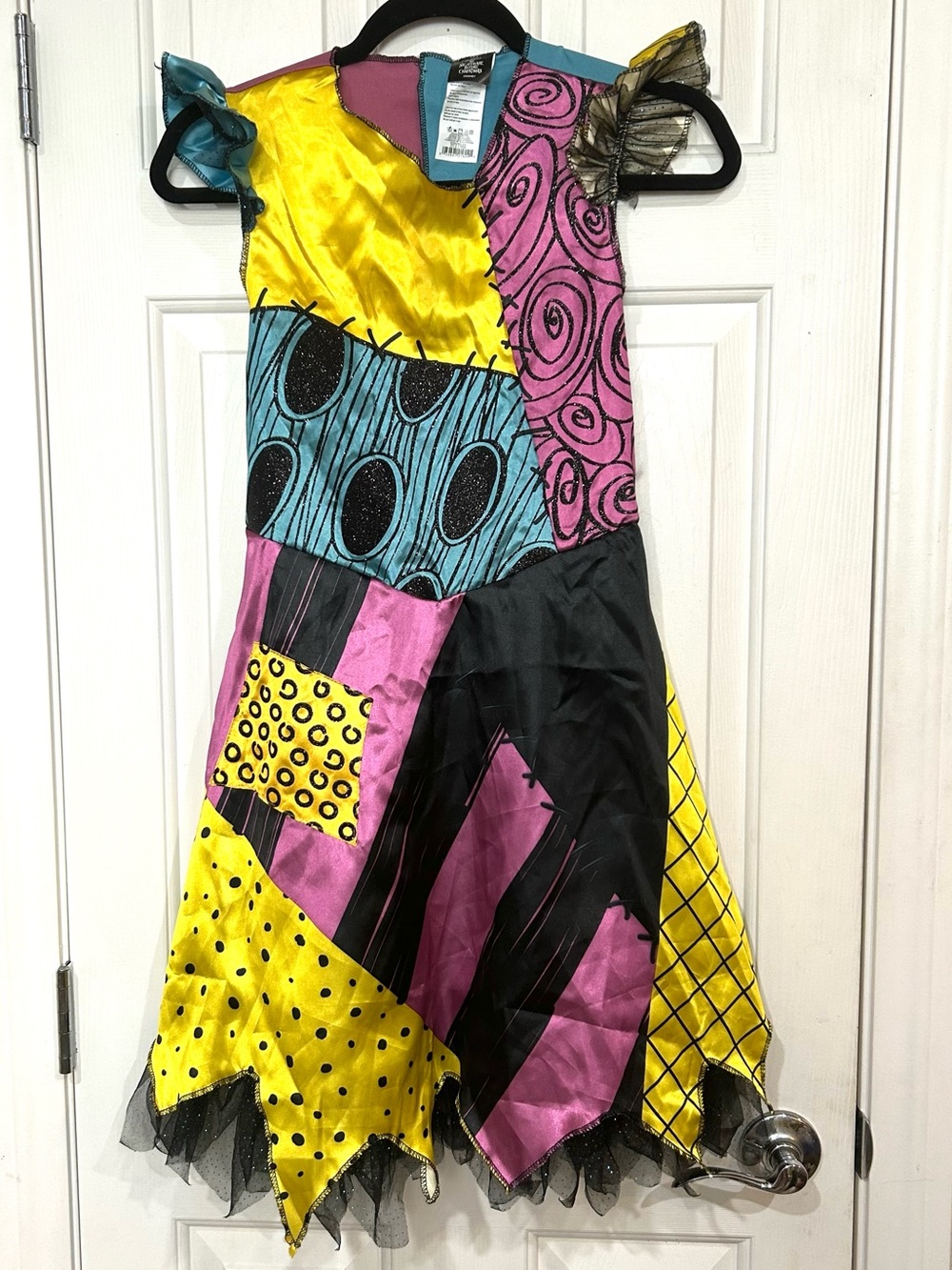 The Nightmare Before Christmas Sally Costume Size 8-10 Girls Large